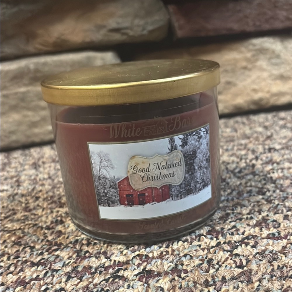 NEW Bath and body works candle, 3 wick, Good Natured Christmas